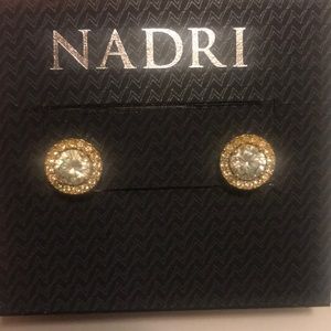 Nardi Gold Pavé Studs